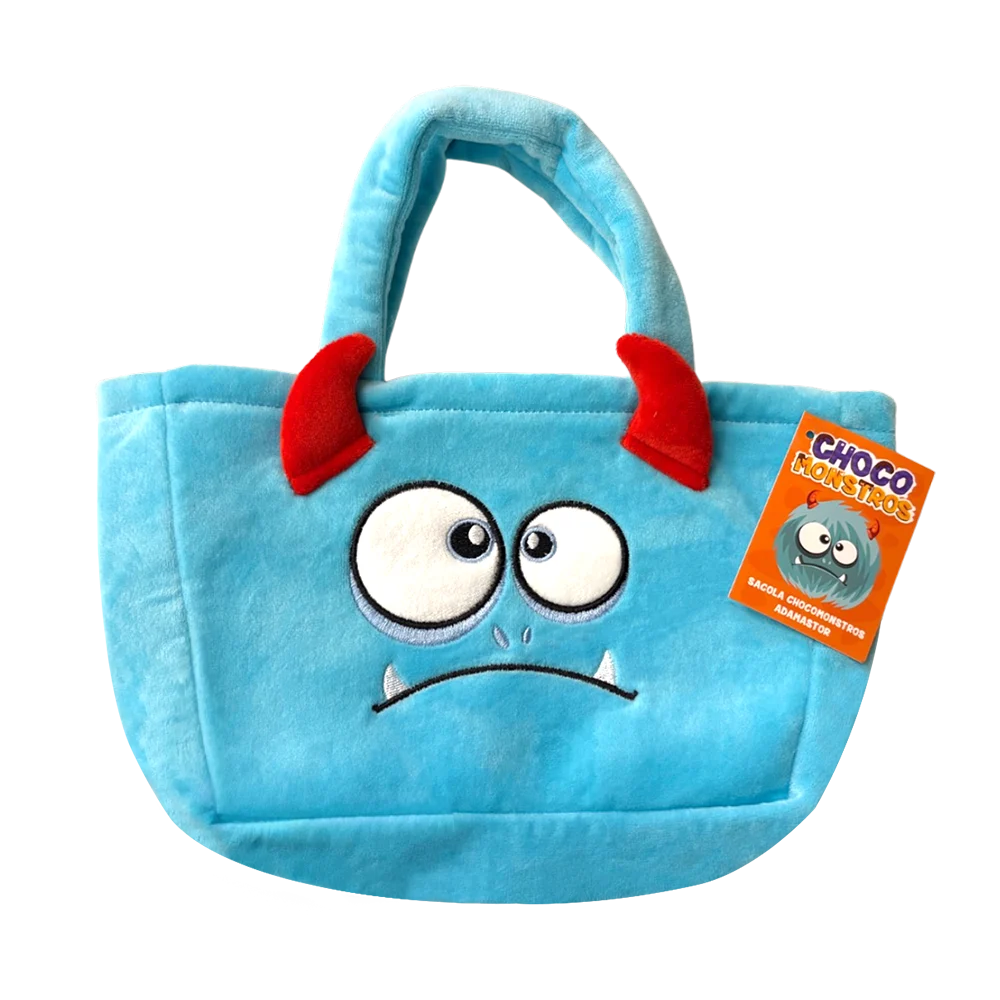 Bolsa de Veludo Adamastor Chocomonstros