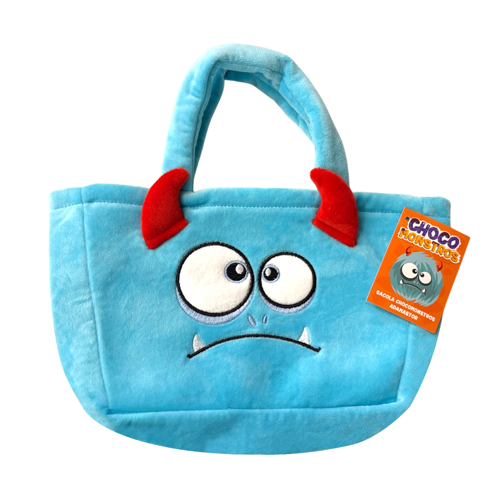 Bolsa de Veludo Adamastor Chocomonstros — imagem 2 de 2