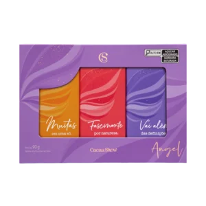 Caixa Angel Tabletes de Chocolate ao Leite 90g